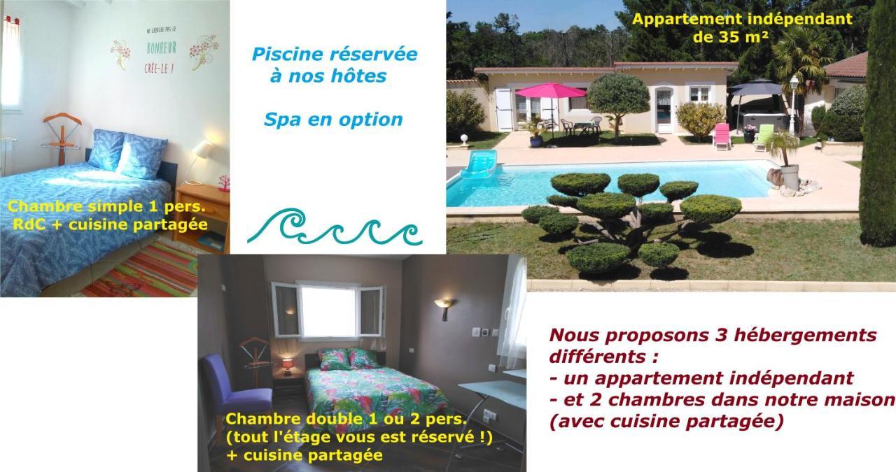 Coeuraccords, Spa & Bien-Etre Au Calme Naturiste Toute L'Annee Saint-Bardoux Екстер'єр фото